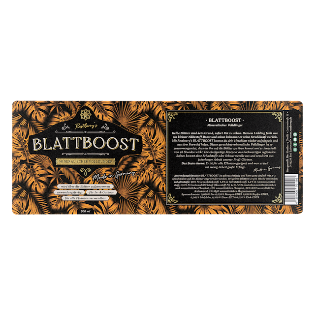 Restberry´s Blattboost