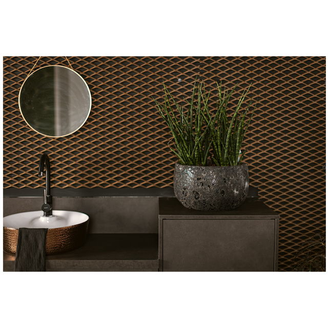 Plant Pot Aatami schwarz antik