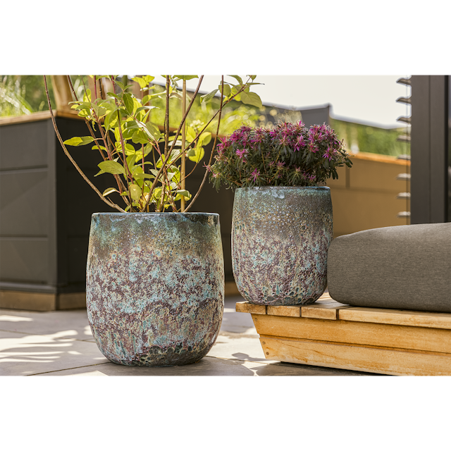 Plant Pot Aava grün antik