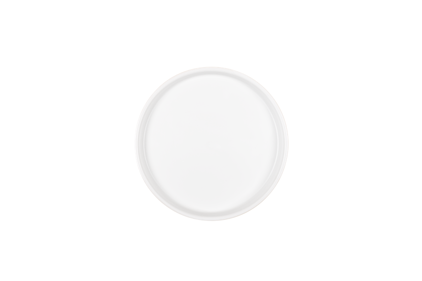 Plate Pamu, creme