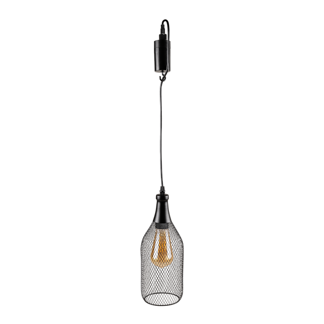 LED Lampe Tarja schwarz