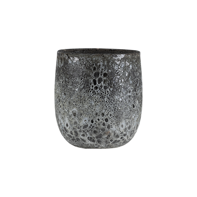 Plant Pot Aava schwarz antik