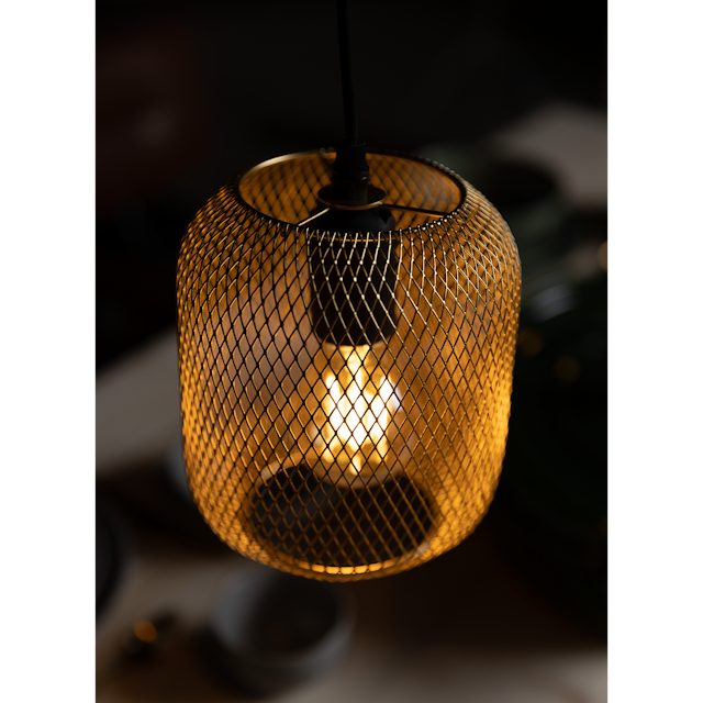 LED Lampe Pekka gold