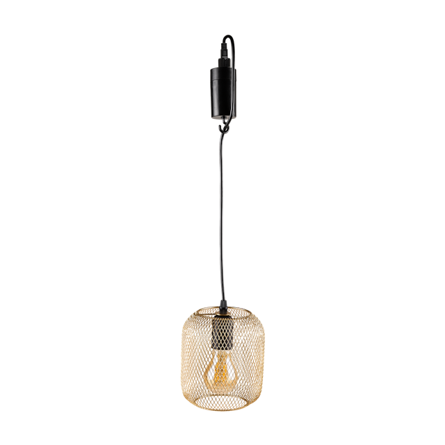 LED Lampe Pekka gold