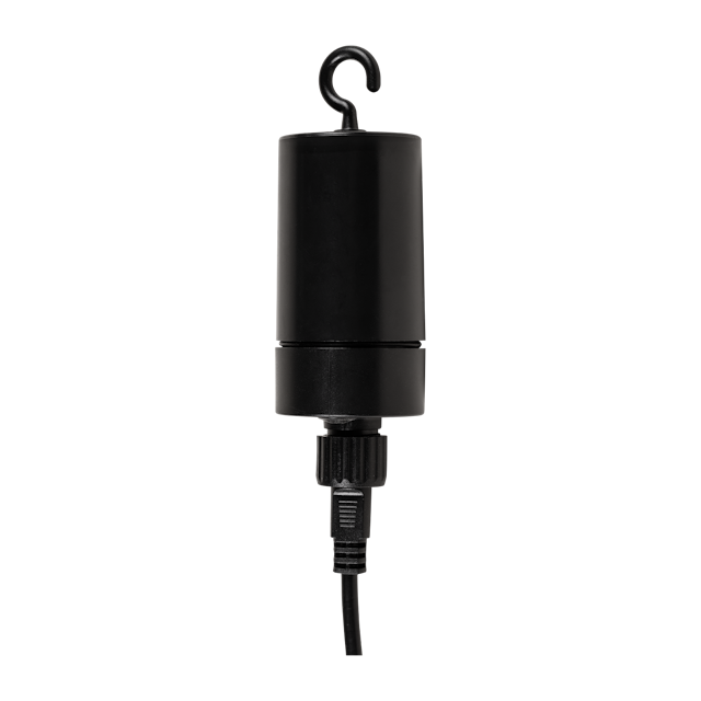 LED Lampe Pekka schwarz
