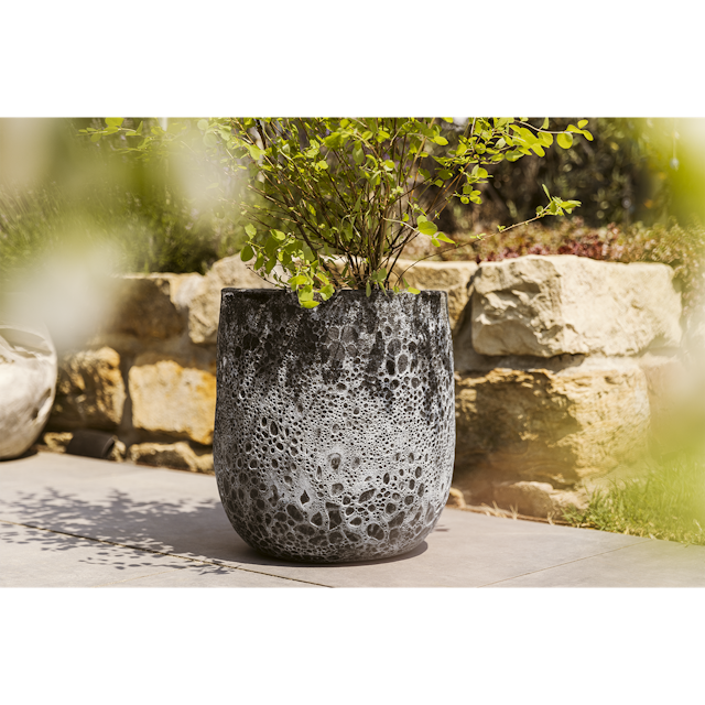 Plant Pot Aava schwarz antik